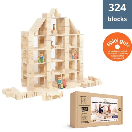 Wooden blocks set