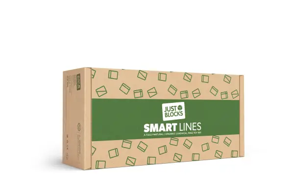 Smart Lines Holzbausteine aus Produktionsresten 8 kg