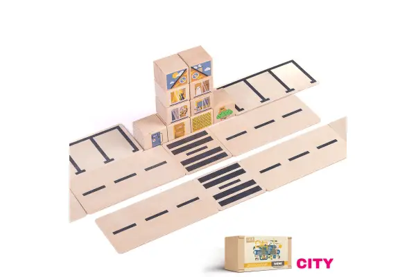 Set of 3 mini: Natural, Gaya & City